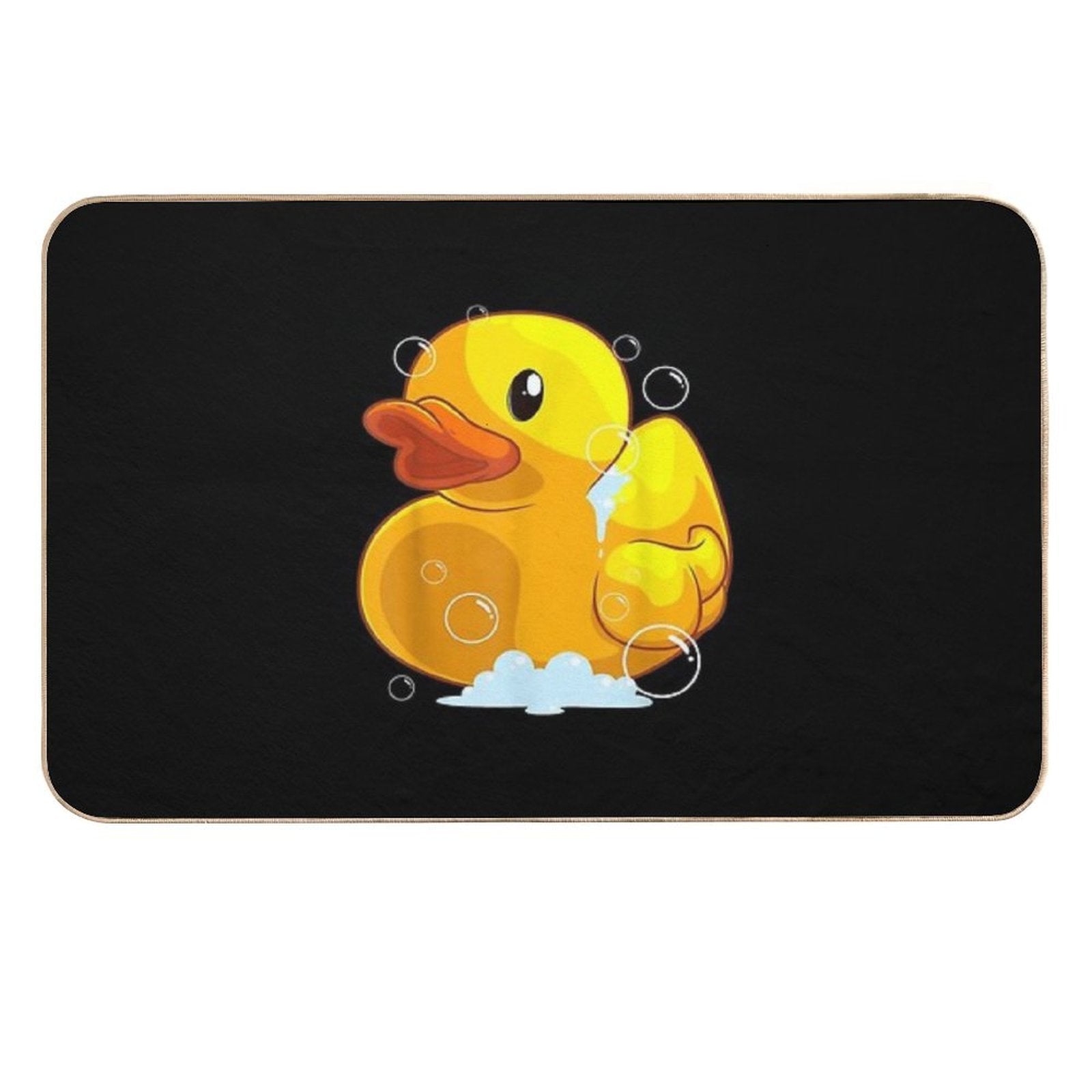 Rubber Duck Gift Toddlers Duckling  Odorless Bath Mat