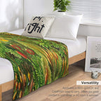 Moss - Ernst Haeckel Durable Throw Blanket