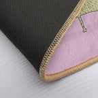 Mermaid Pug  Stain-Proof Bath Mat