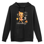 Womens Ballerina Cappuccina Italian Brainrot Meme Girl 9th Birthday Medium-Weight Fabric Hoodie