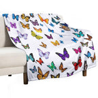 Butterfly Crazy Anti-pilling Throw Blanket
