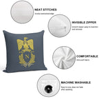 Napoleon Bonaparte Emlem Soft Easy Maintenance Throw Pillow