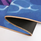 Pink Skunk Clownfish  Non-Slip Bath Mat