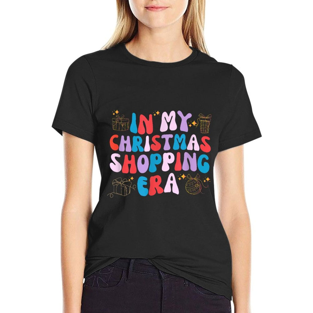 In My Christmas Shopping Era – Funny Christmas Shopper  Moisture-wicking T-Shirt