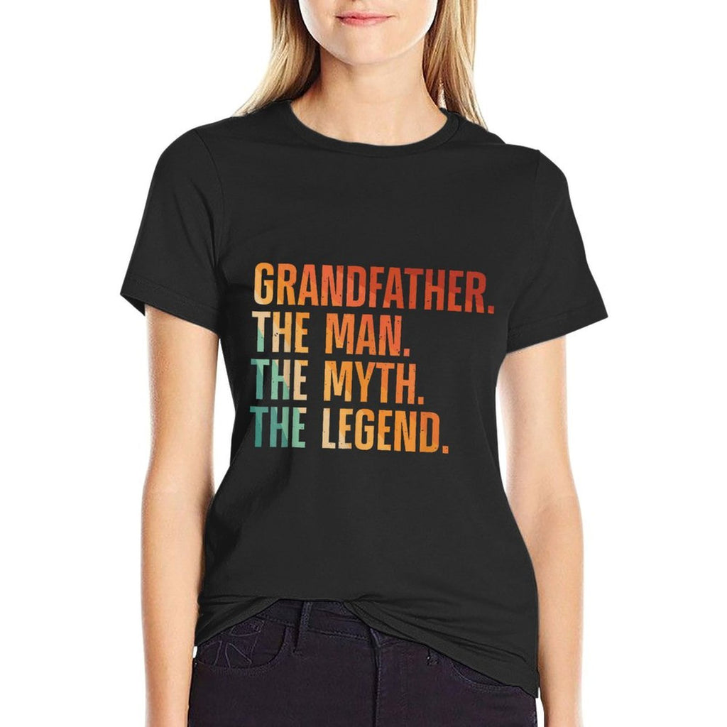 Funny Grandfather Art For Grandpa From Grandkids Grandfather  Odor-resistant T-Shirt