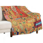 Character Collage-1 Comfort Throw Blanket