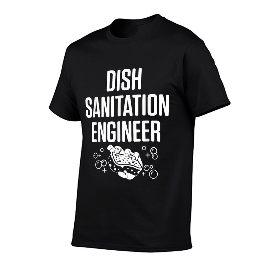 Dishwasher Sanitation Engineer Funny Dishwashing Gift  Soft T-Shirt