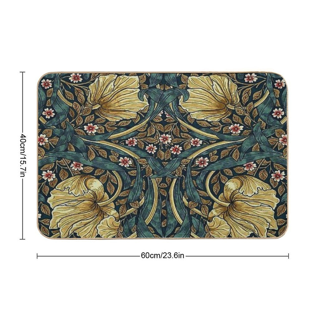 William Morris Pimpernel  Repositionable Bath Mat