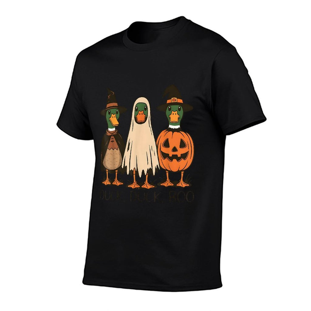 Duck Duck Boo Funny Halloween Costume Duck  Soft T-Shirt