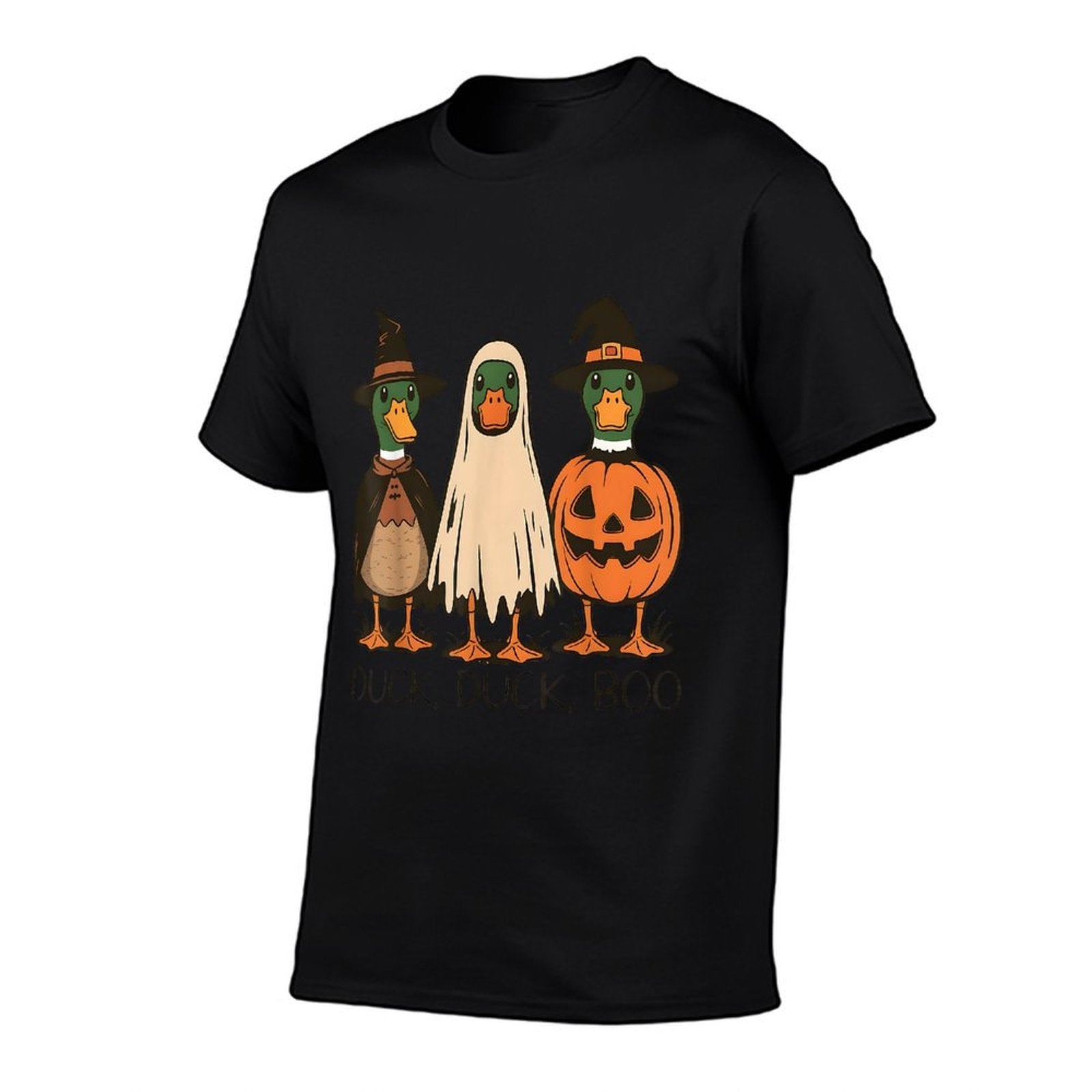 Duck Duck Boo Funny Halloween Costume Duck  Soft T-Shirt
