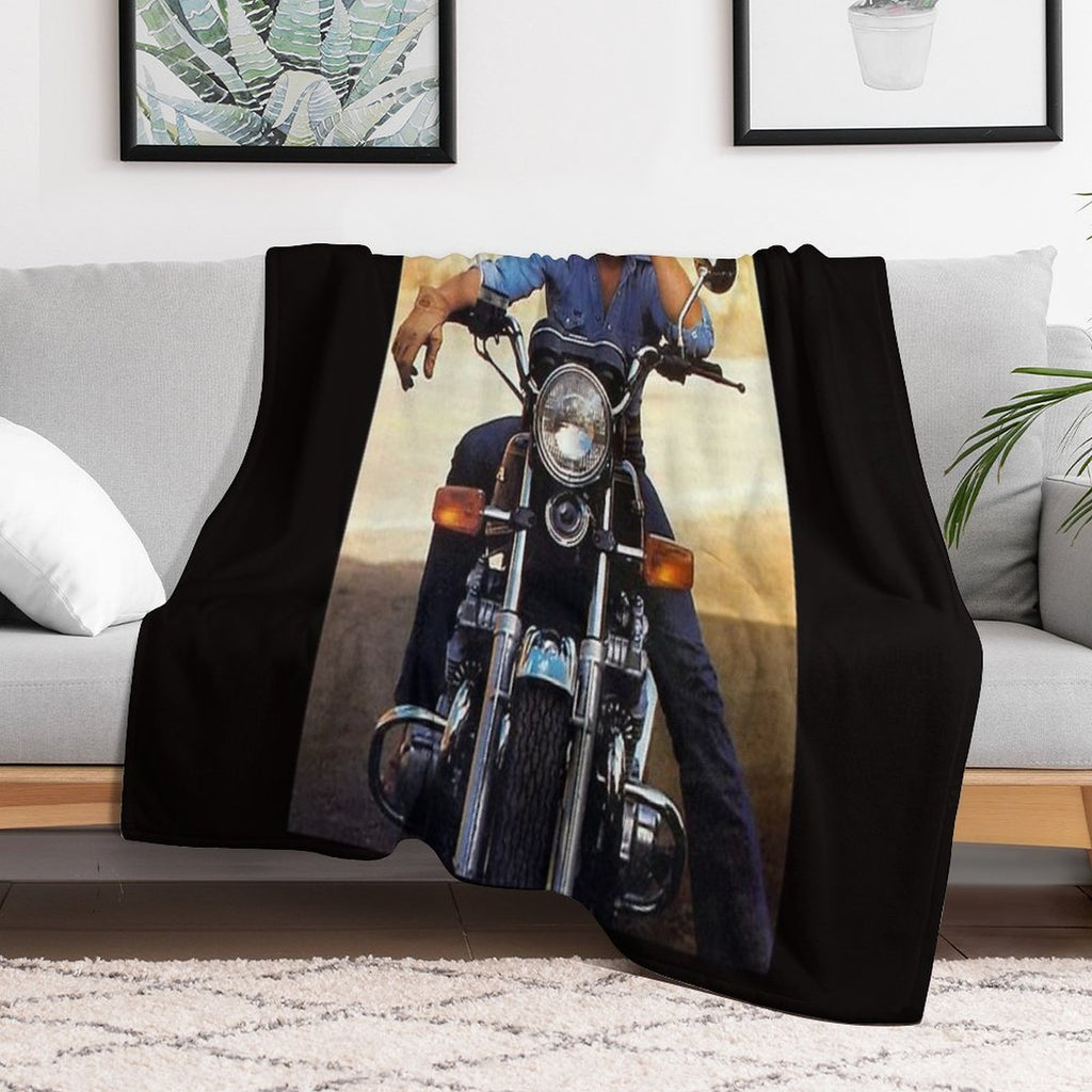 Patrick Swayze - Poster Eco-conscious Throw Blanket