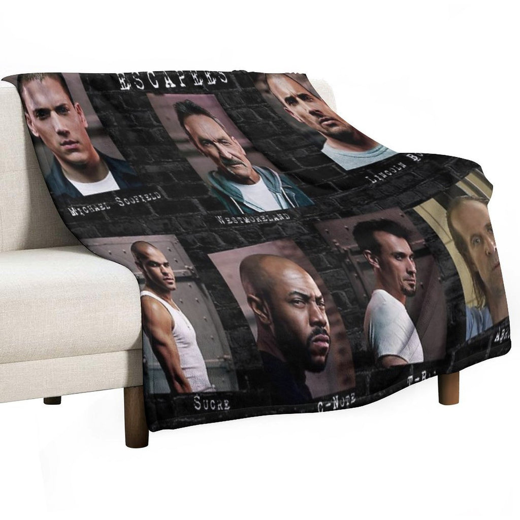 Prison Break Anti-pilling Throw Blanket