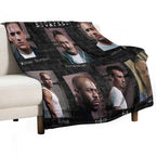 Prison Break Anti-pilling Throw Blanket
