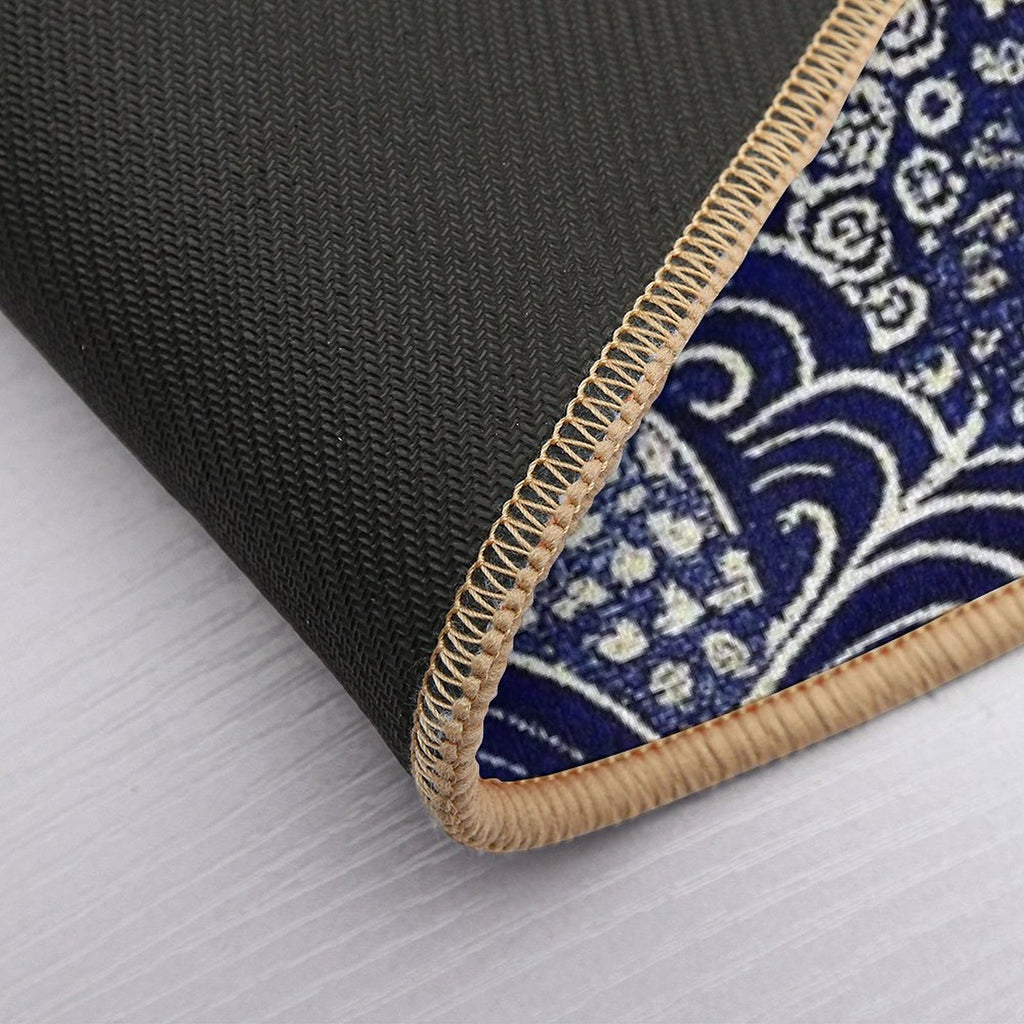 Kauai Indigo Blue #1  Odorless Bath Mat