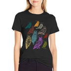 Forest Owl Breed Ornithologist Gift Owl  Slim-fit Cut T-Shirt