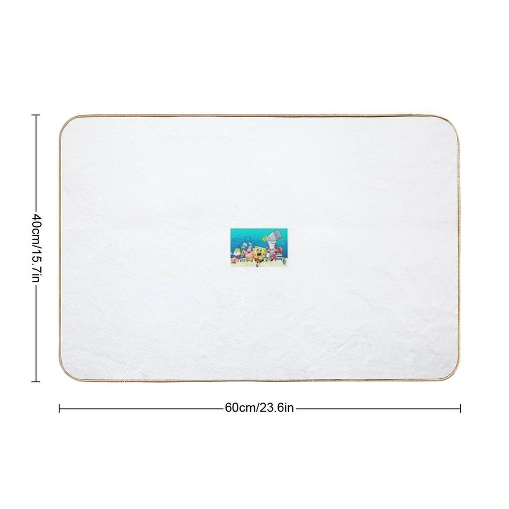 Bob And His Friends  Pet-Safe Bath Mat