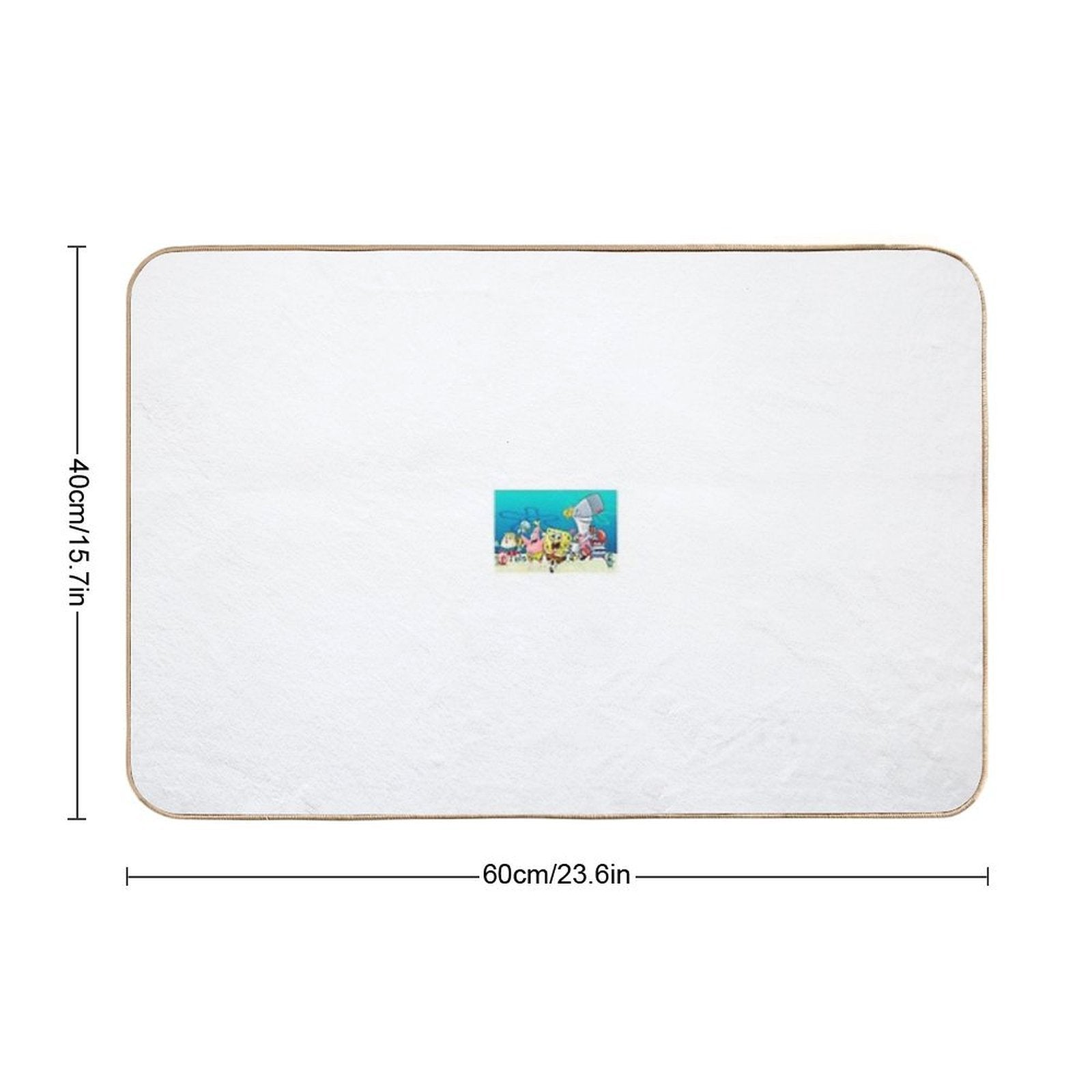 Bob And His Friends  Pet-Safe Bath Mat