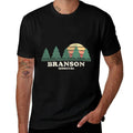 Branson MO Vintage Throwback Retro 70s Design  Relaxed-fit T-Shirt