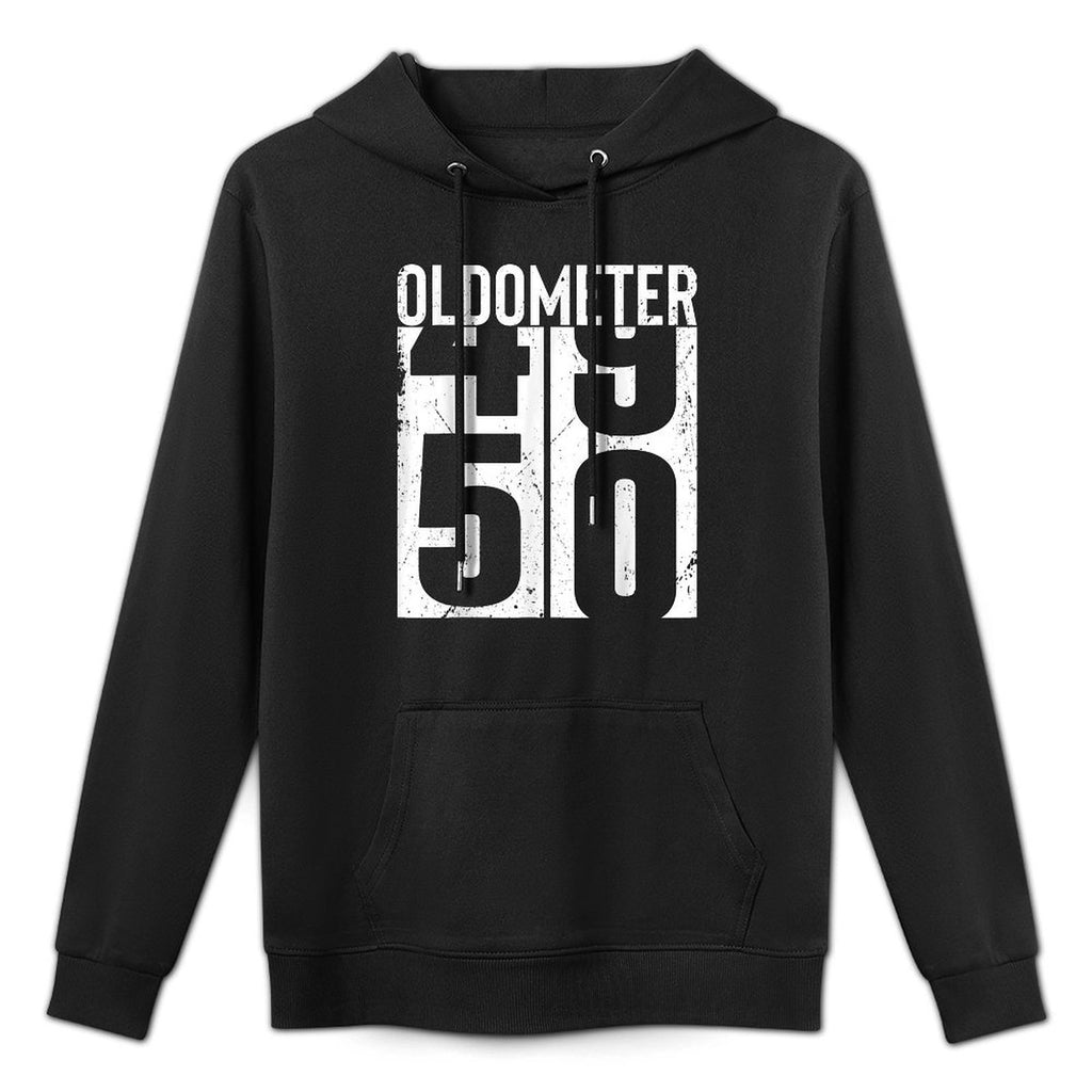 Funny 50 Years Old 50th Birthday Odometer Oldometer Gift Men Easy Care Hoodie