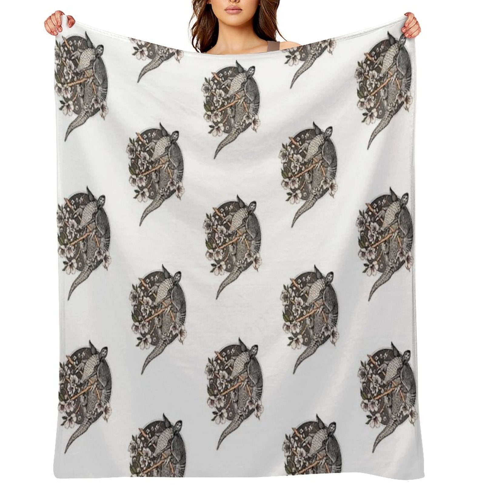 Armadillo Easy Care Throw Blanket