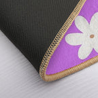 Simple Flowers Pattern  Pet-Safe Bath Mat