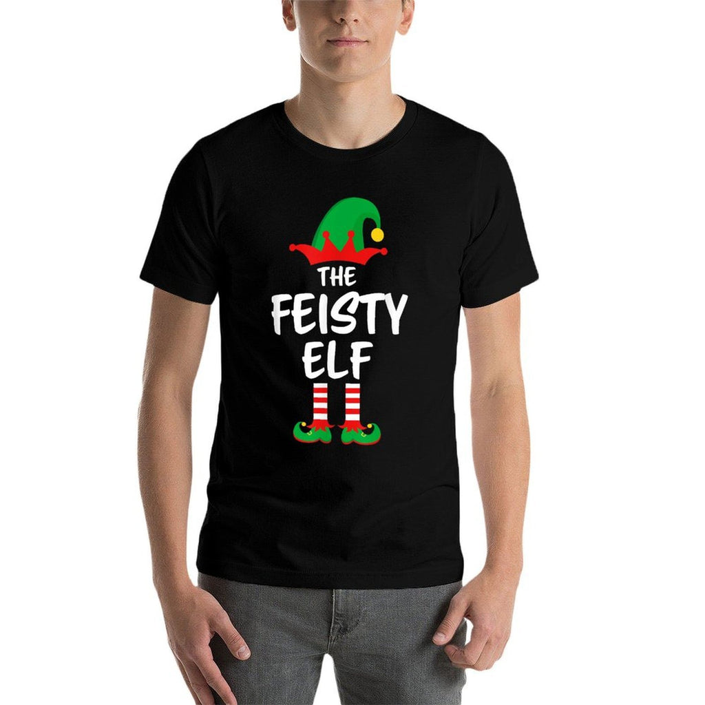 The Feitsy Elf Matching Family Christmas  Eco-friendly Material T-Shirt