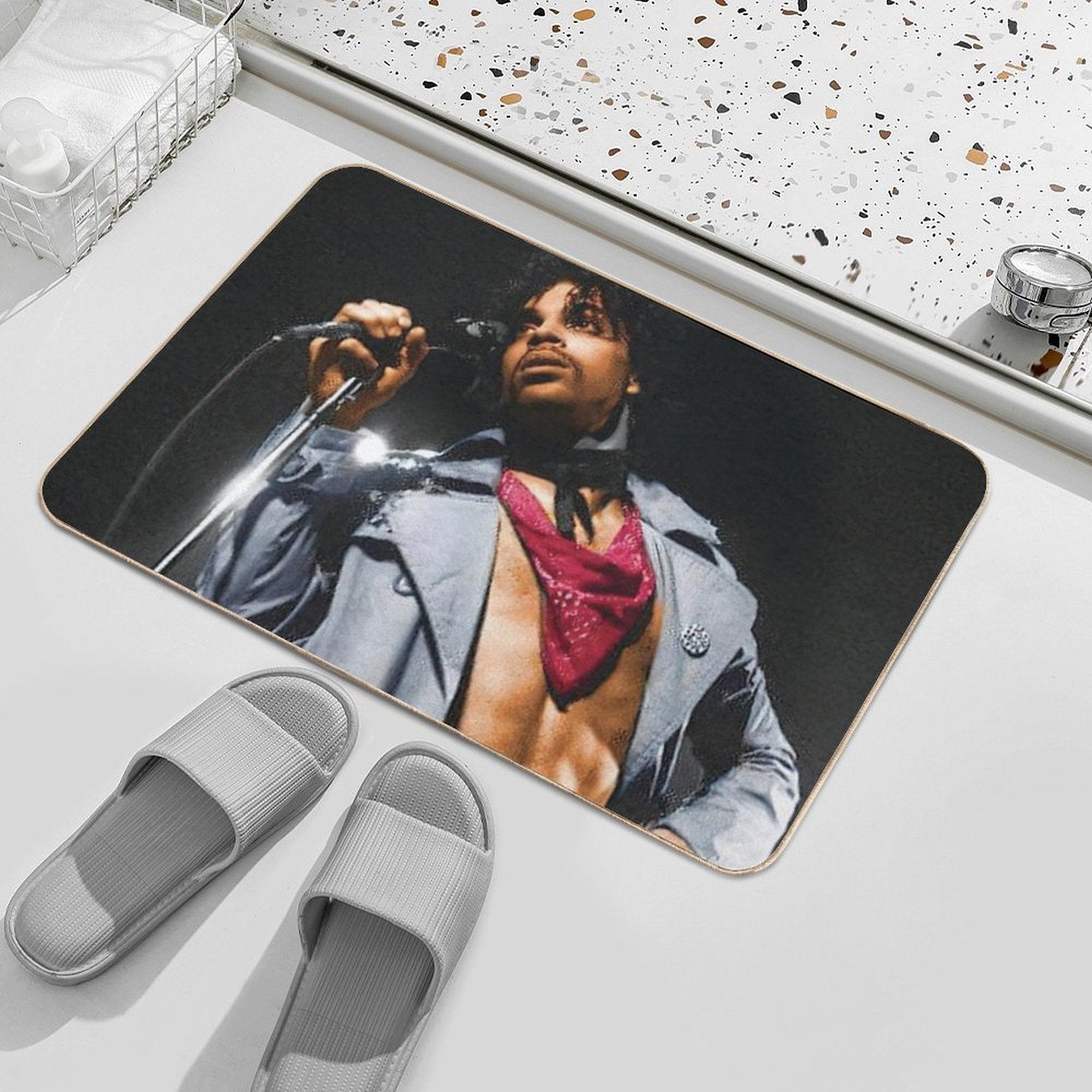 The Funny Costum  Absorbent Bath Mat