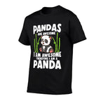 Panda Cute Panda Tshirt Pandas Are Awesome Panda Bear  Quick-drying T-Shirt