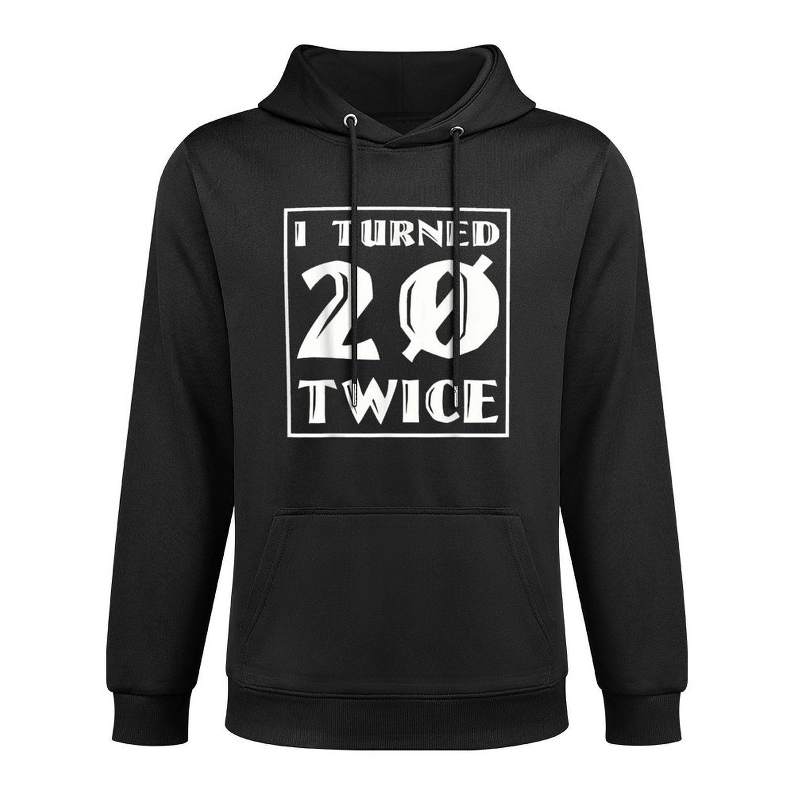 40th Birthday Adjustable Hood Hoodie