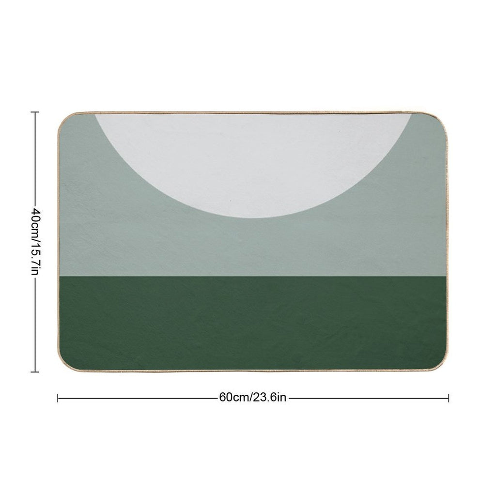 House of Snakes Minimalist Geo 01  Odorless Bath Mat