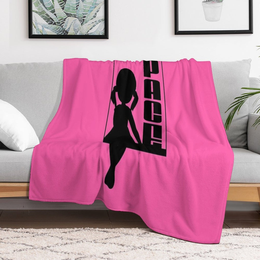 Little Space Swing (Black) Comfort Throw Blanket