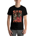 Sir Loin Funny Offensive Knight Pun Meme Bootleg Graphic  Wrinkle-resistant T-Shirt