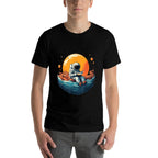 Astronaut Ramen Anime Space Womens Kids Mens Graphic  Polyester Blend T-Shirt