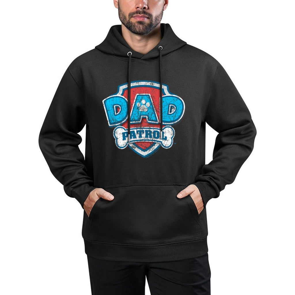 Mens Paw Patrol Father's Day Dad Patrol Premium Machine Washable Hoodie