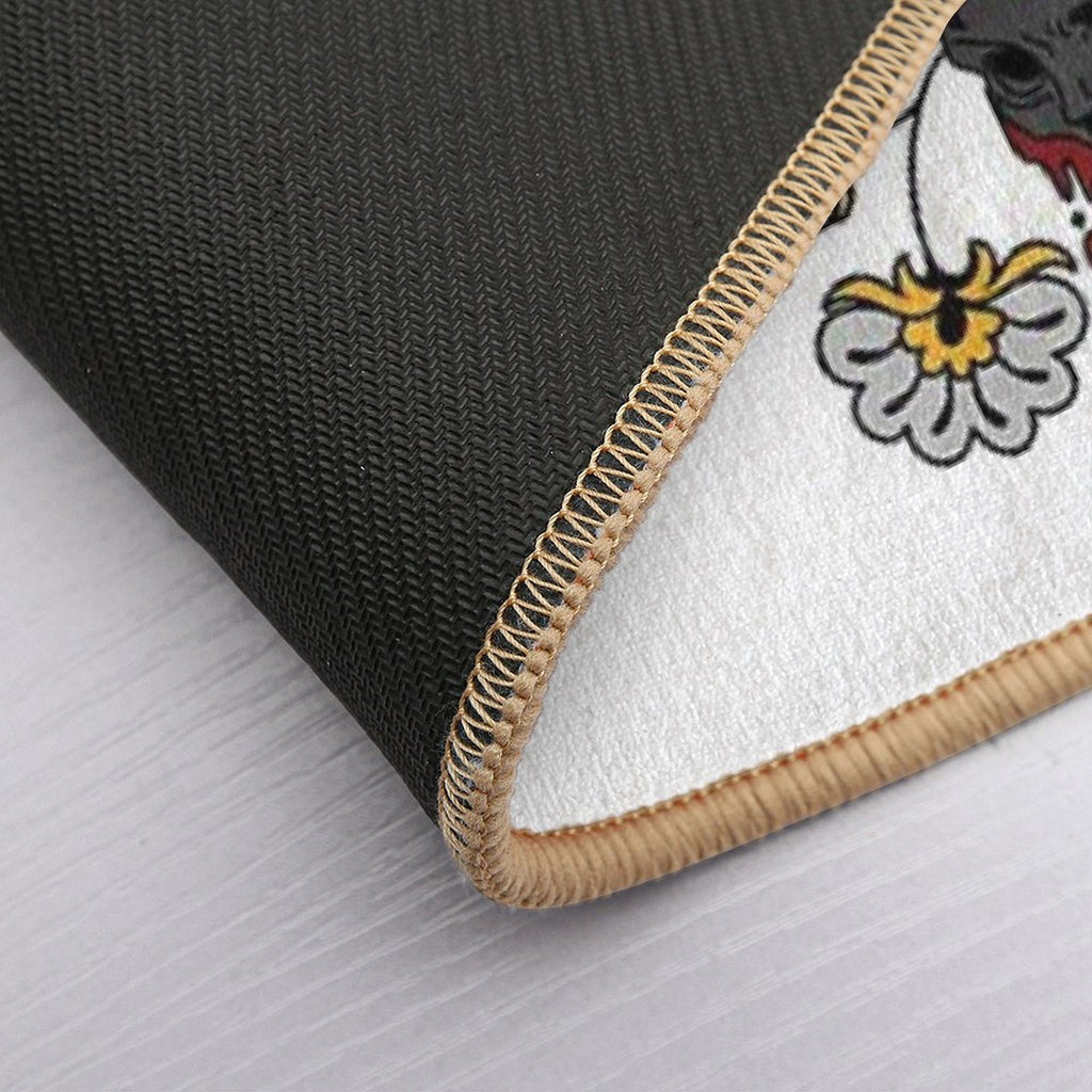 Tiger Dead Geisha  High-Traffic Bath Mat