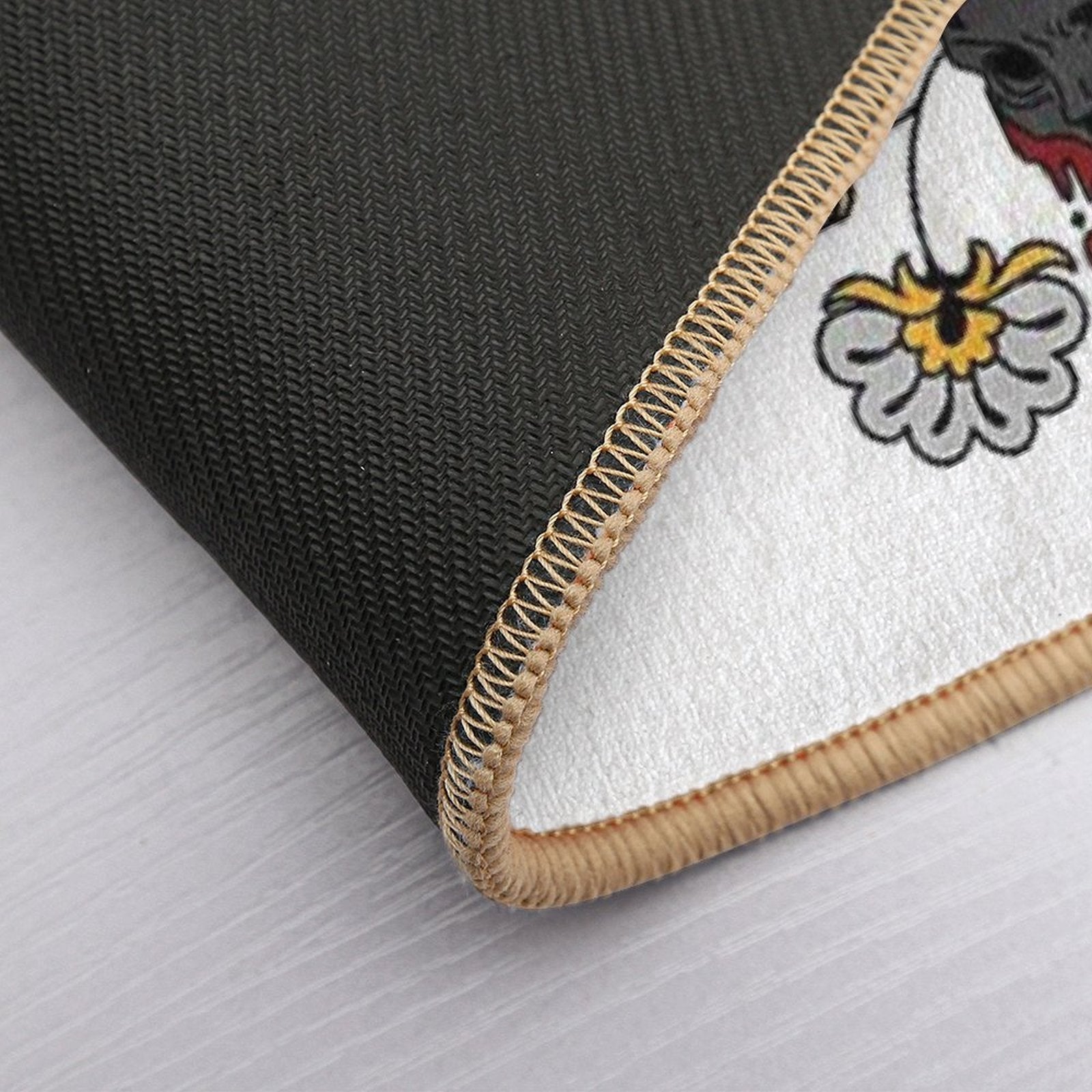 Tiger Dead Geisha  High-Traffic Bath Mat