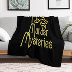 I Love Murder Mysteries Compact Throw Blanket