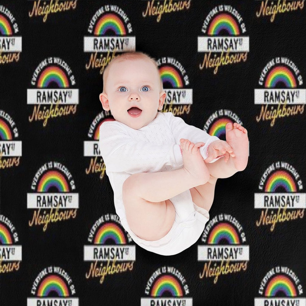 Neighbours Tv Show Ramsay Street Eco-conscious Throw Blanket