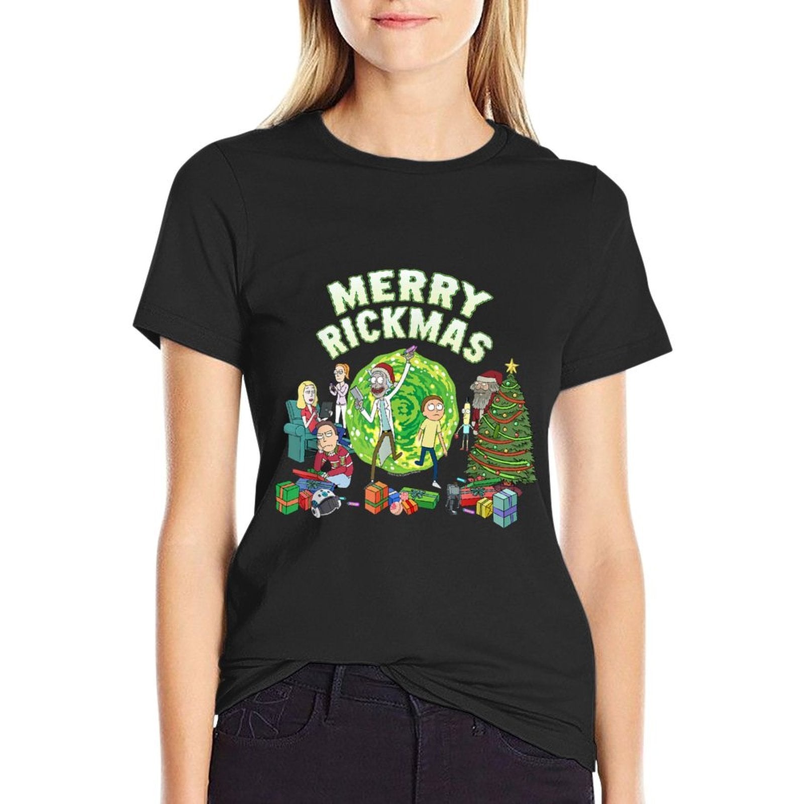 Rick And Morty Merry Rickmas!  Relaxed-fit T-Shirt