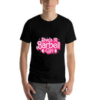 Shes A Barbell Girl Funny Bodybuilder Weightlifter Women  Tagless Design T-Shirt