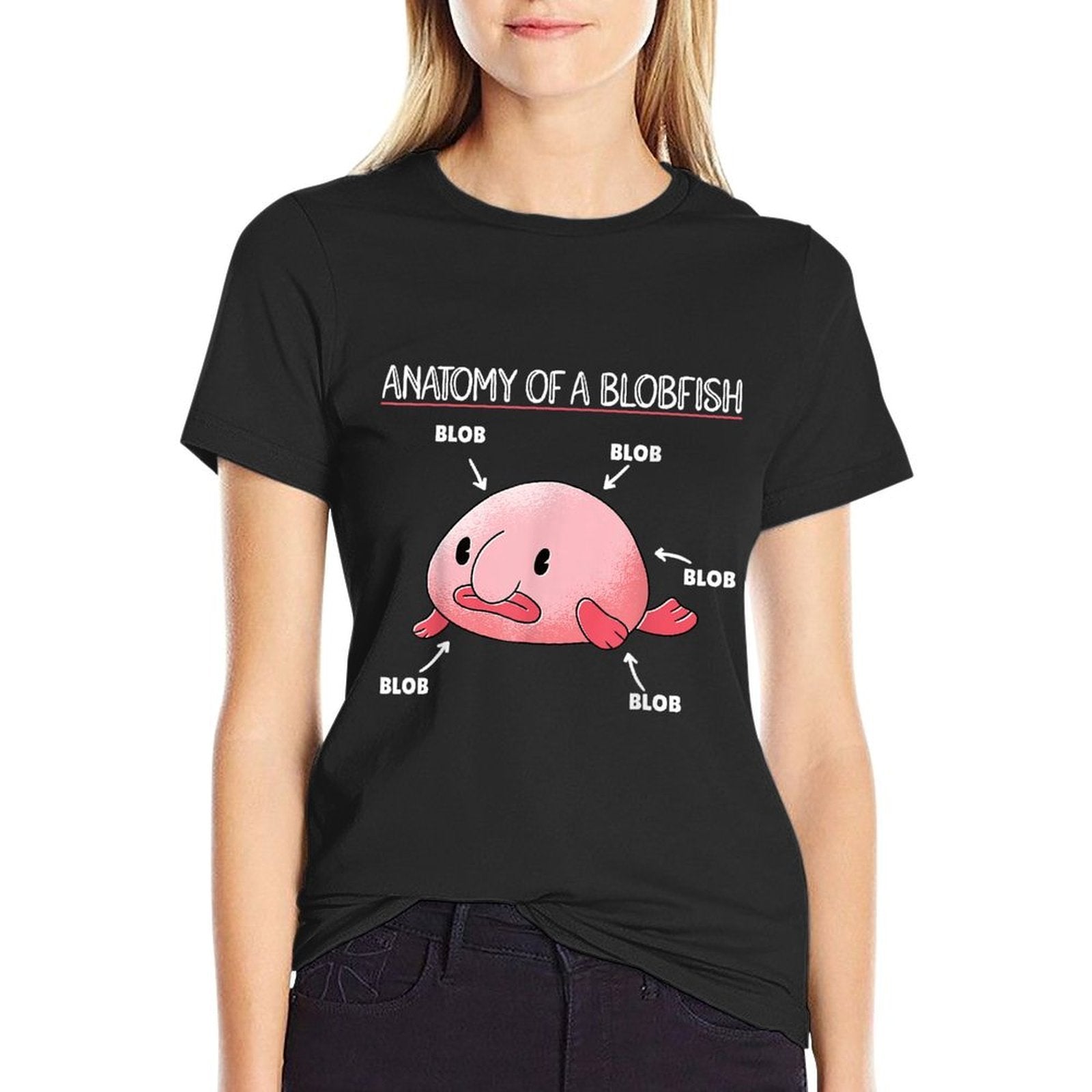 Funny Blobfish Statement Anatomy Of Blobfish  Quick-drying T-Shirt