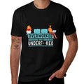 Womens Overworked And Underfucked Sarcastic Saying Funny Meme  Breathable T-Shirt