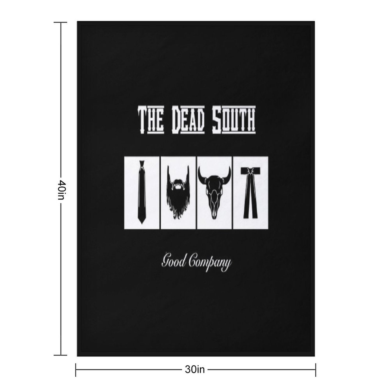 The Dead South Shrink-resistant Throw Blanket