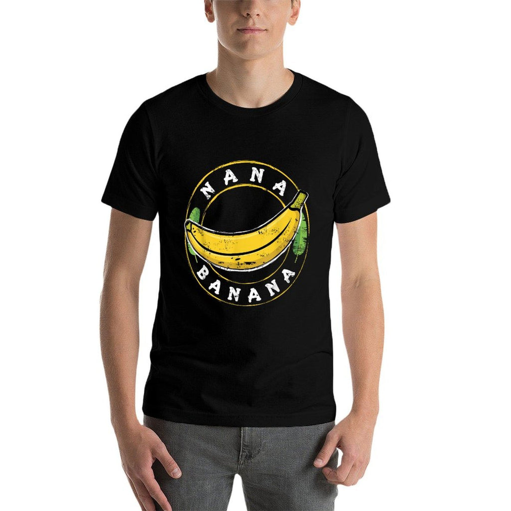 Funny Gift Nana Banana Design  Easy-care T-Shirt