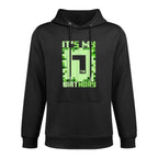 It's My 7th Birthday Video Game Pixel 7 Year Birthday Kids Moisture-Wicking Hoodie