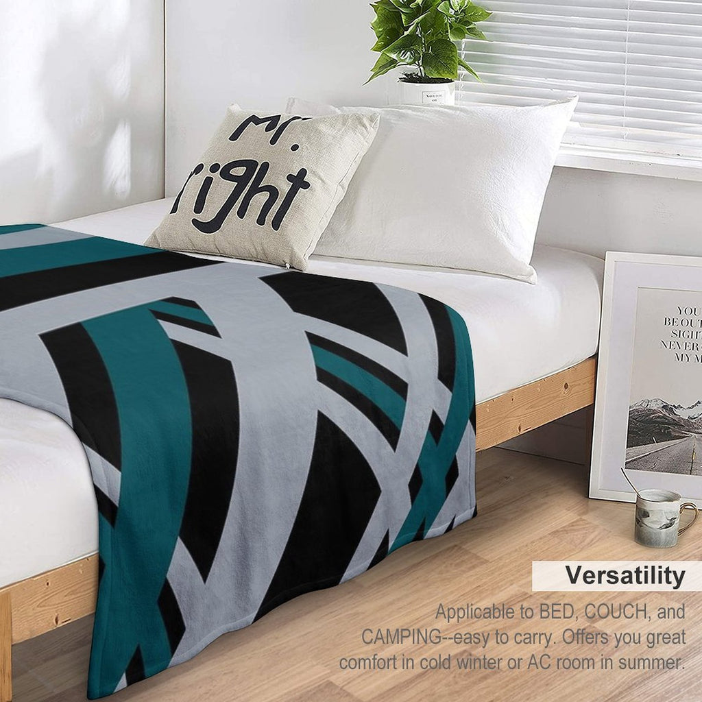 Bird Color Graphic Pattern Wrinkle-free Throw Blanket