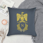 Napoleon Bonaparte Emlem Soft Easy Maintenance Throw Pillow