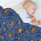 Coraline Star Pattern Velvety-soft Throw Blanket
