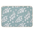 Blur Flower Pattern  Multi-Purpose Bath Mat