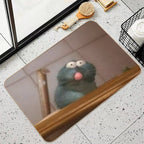 Remy The Vomiting Rat  Repositionable Bath Mat